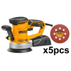 INGCO TOOLS - LIJADORA ROTO ORBITAL 450W LIJAS Y ACCESORIOS INGCO - RS4508