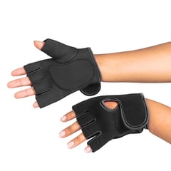 URBAN FIT - Guantes para levantar Peso - Entrenamiento Negro-M