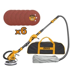 INGCO TOOLS - Lijadora De Pared y Techo 1050W Ingco