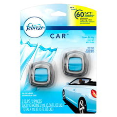 FEBREZE - Aromatizante de Autos Car Linen & Sky 60 días aprox.