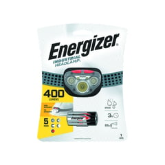 ENERGIZER - Linterna de cabeza 400 lumen P/minero,aire libre,campamento