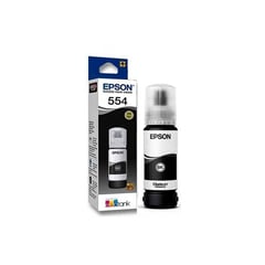 EPSON - Botella de Tinta T554120-AL Negro PIGMENTADO Original