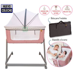 EBABY - Cuna Colecho Marion Rosado EB753