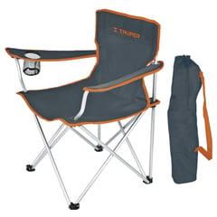 TRUPER - Silla de playa camping portátil plegable