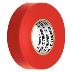 TRUPER - Cinta Aislante 3/4" x 18m 12504 - Roja