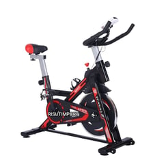 GENERICO - BICICLETA SPINING VOLANTE 12 K SOPORTE A 120 KG