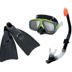 INTEX - - snorkel set de buceo con aleta
