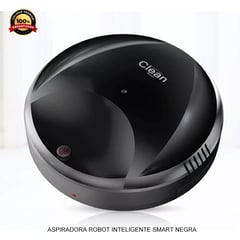 GENERICO - ASPIRADORA ROBOT INTELIGENTE SMART NEGRO