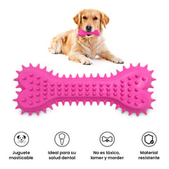 CC GROUP - Juguete de Goma para Perro - Rosa