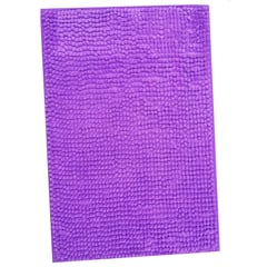 GENERICO - Alfombra de baño Piso de felpa de 60x40cm - Morado