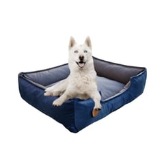 GENERICO - CAMA PARA PERROS 90X75CM TALLA XXL ANTIALÉRGICA Y LAVABLE