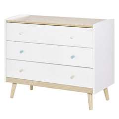 DIBA MUEBLES - Comoda Infantil 3 Cajones Yumi