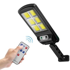 IMPORTADO - MINI LÁMPARA SOLAR 6 CELDAS 120 LED EXTERIOR FAROLA PORTATIL