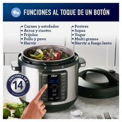 OSTER - Multiolla rápida 7.5 lt 12 funciones CKSTPCEC8801