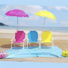 INSPIRA - Silla de Playa Camping Terraza Plegable para Bebes y Niños