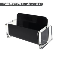 OEM - Tarjetero de Acrilico - Negro