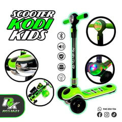 GENERICO - SCOOTER PARA NIÑOS MUSICAL KODI KIDS VERDE