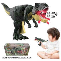 GENERICO - Dinosaurio T-rex Sha Za Tik Tok Descompresión Sonido