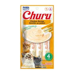 CHURU - Snack Húmedo de Pollo para Gatos x4 und