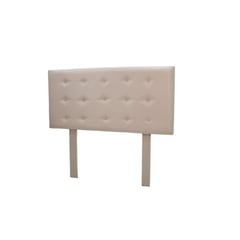 MUEBLES MACRUMO - Cabecera Lima de 2 Plz - Color Beige