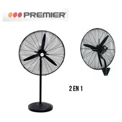 PREMIER - Ventilador Industrial 30" Pulgadas 2 en 1 de 3 Velocidades