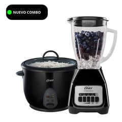 OSTER - Combo Licuadora 2V BLSTKAGBPB + Olla Arrocera 1.8 Litros 1700B