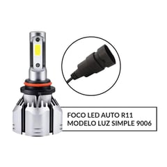 GENERICO - Kit Turbo Led H1 H3 H4 H7 H11 H13 9005 9006 880 12000lm/ R11