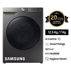 SAMSUNG - Lavaseca Carga Frontal 125Kg 7Kg WD12T704DBNPE Inox