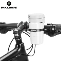 ROCKBROS - Soporte de botella o tomatodo para bicicleta Negro