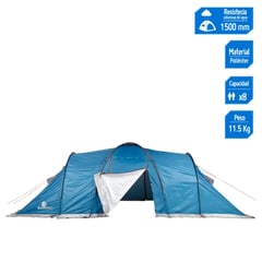 KLIMBER - Carpa 8 Personas Maurice Azul