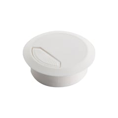 ZENDER - Pasacable de Mesa 60 mm. Blanco