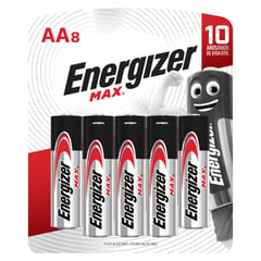 ENERGIZER - Pack de 8 Pilas Alcalinas AA 1.5V