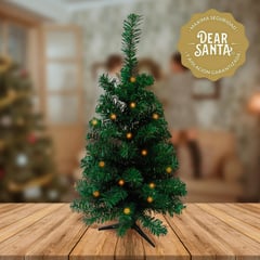 DEAR SANTA - Árbol de Navidad 60cm 62 Ramas Sobremesa