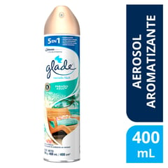 GLADE - Aromatizante en Aerosol Paraíso Azul 400 ml.