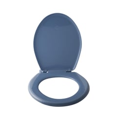 GM FIORI - Asiento Tapa Inodoro Standard Redondo Azul