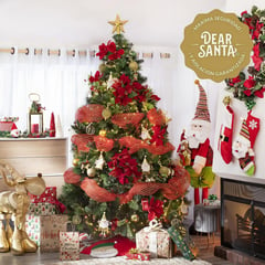 DEAR SANTA - Árbol de Navidad 210cm 1167 Ramas Bicolor