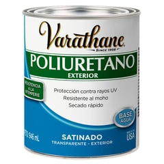 VARATHANE - Poliuretano para Madera de Exterior Satinado 0,946L