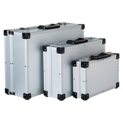 BAUKER - Caja de Herramientas Aluminio 3 en 1