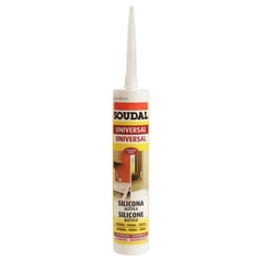 SOUDAL - Silicona multiuso 280 ml transparente