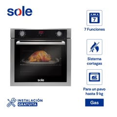 SOLE - Horno Empotrable Premium Glp 70L