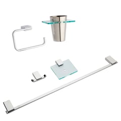 ITALGRIF - Set de Accesorios para Baño Buzios 5 piezas