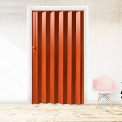 HOGGAN - Puerta Plegable Milano PVC 120 x 200 cm Valencia