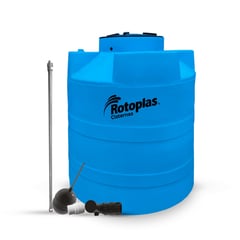 ROTOPLAS - Cisterna de Agua 1200L + Accesorios