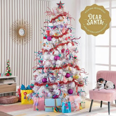 DEAR SANTA - Árbol de Navidad 210cm 936 Ramas Blanco