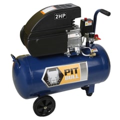 PITBULL PROFESIONAL - Compresora De Aire 2HP 50 Lt Pitbull Semi Profesional