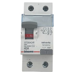 BTICINO - Interruptor Diferencial 2x40A