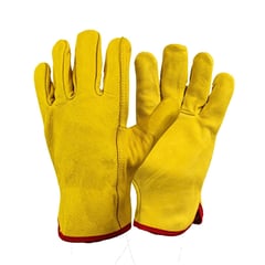 RDL - Guantes de Cuero Golden Amarillo