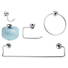 SENSI DACQUA - Set de accesorios para baño 5 piezas Sicilia