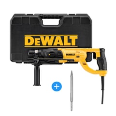 DEWALT - Rotomartillo Eléctrico SDS Plus 800W D25260K + Maletín + Cincel