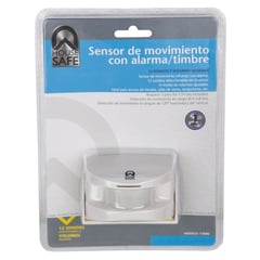 HOUSE SAFE - Sensor de Movimiento Infrarojo con Alarma